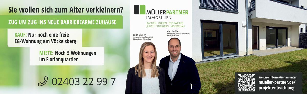 Mehr Angebote zum Wohnen und Kaufen finden Sie auf unserer Internetseite! https://www.mueller-partner.de/start.html
https://www.mueller-partner.de/hausverkauf/
https://www.ich-will-meine-immobilie-verkaufen.de/
https://www.mueller-partner.de/projektentwicklung/