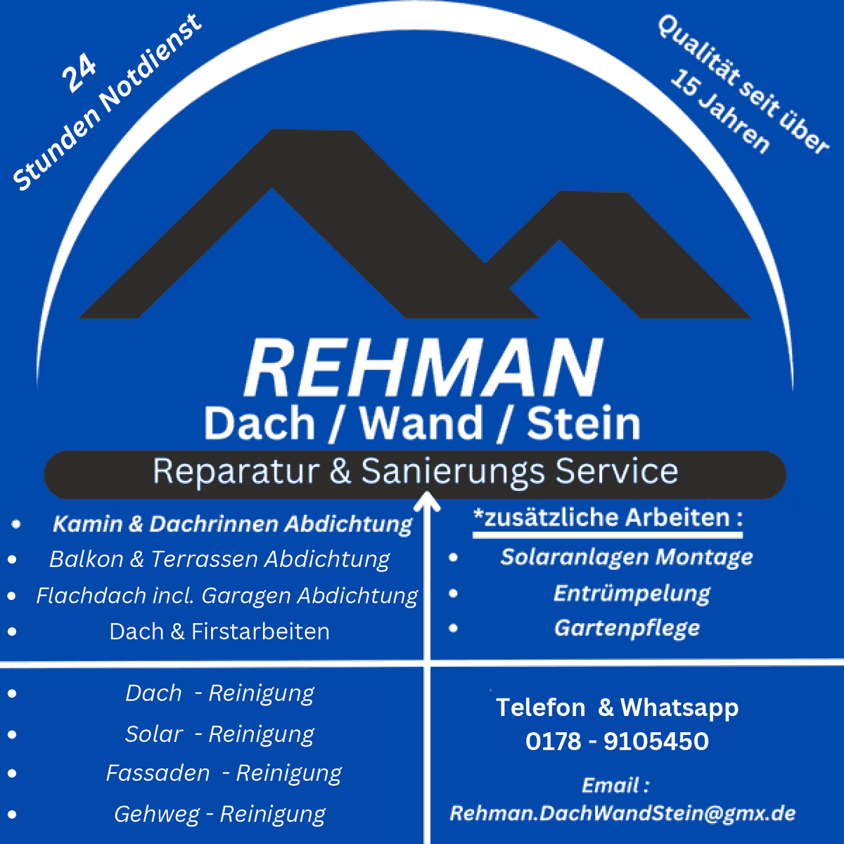 Rehmann Dach Wand Stein Reparatur & Sanierungs Service