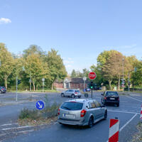 Foto 1 von 3 aus der Galerie zum Filmpost-Artikel Er kommt: Baubeginn des Kreisverkehrs Südstraße am Montag vom 22.10.2020