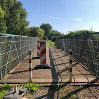 Foto 1 von 1 aus der Galerie zum Filmpost-Artikel Omerbachbrücke „Bendenmühle“ wegen Reparaturen gesperrt vom 04.03.2021