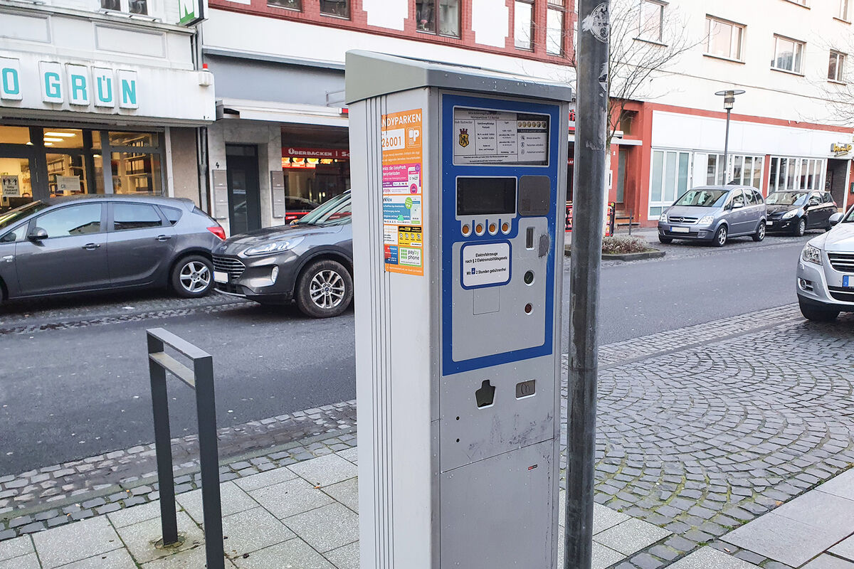 Parkscheinautomat in Eschweiler - Inés Tiede