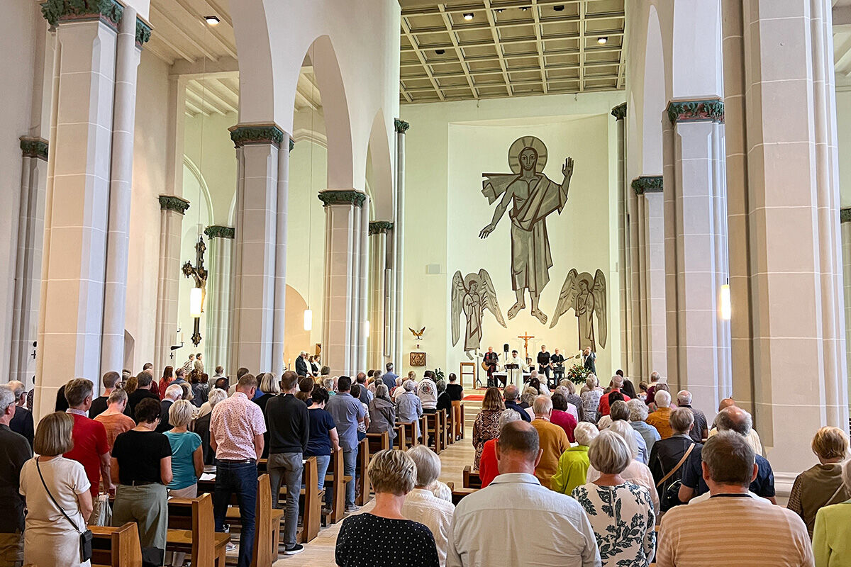 Ökumenischer Gottesdienst beim Eschweiler Music Festival - Privat
